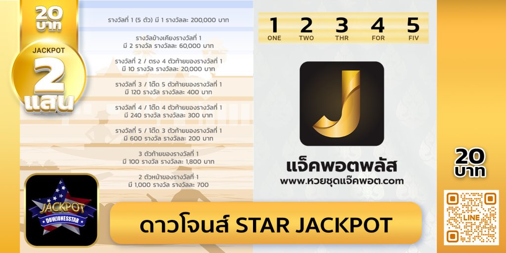 ดาวโจนส์ STAR Jackpot