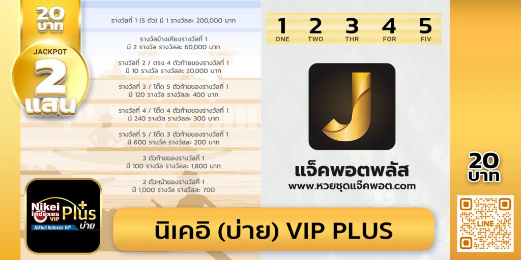 นิเคอิ(บ่าย) VIP Plus